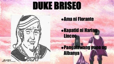 ano ang katangian ni duke briseo